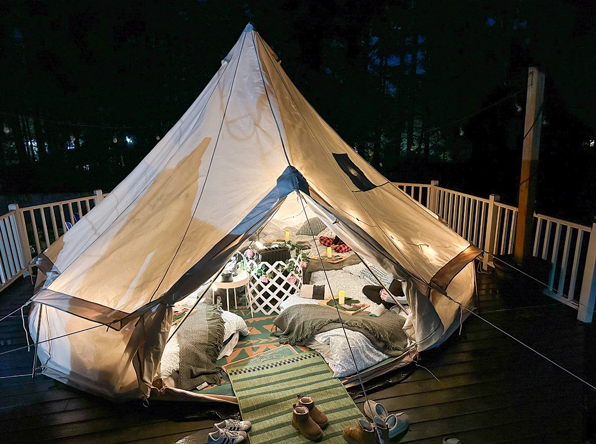 Lookbook 5 Best Bremerton furnished glamping tent rental