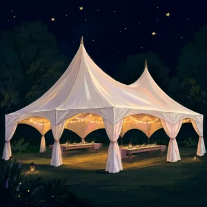 Happy Yarvi large canopy rental